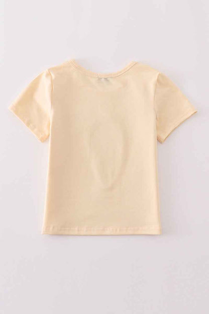Ice cream flag sequin mom&me top