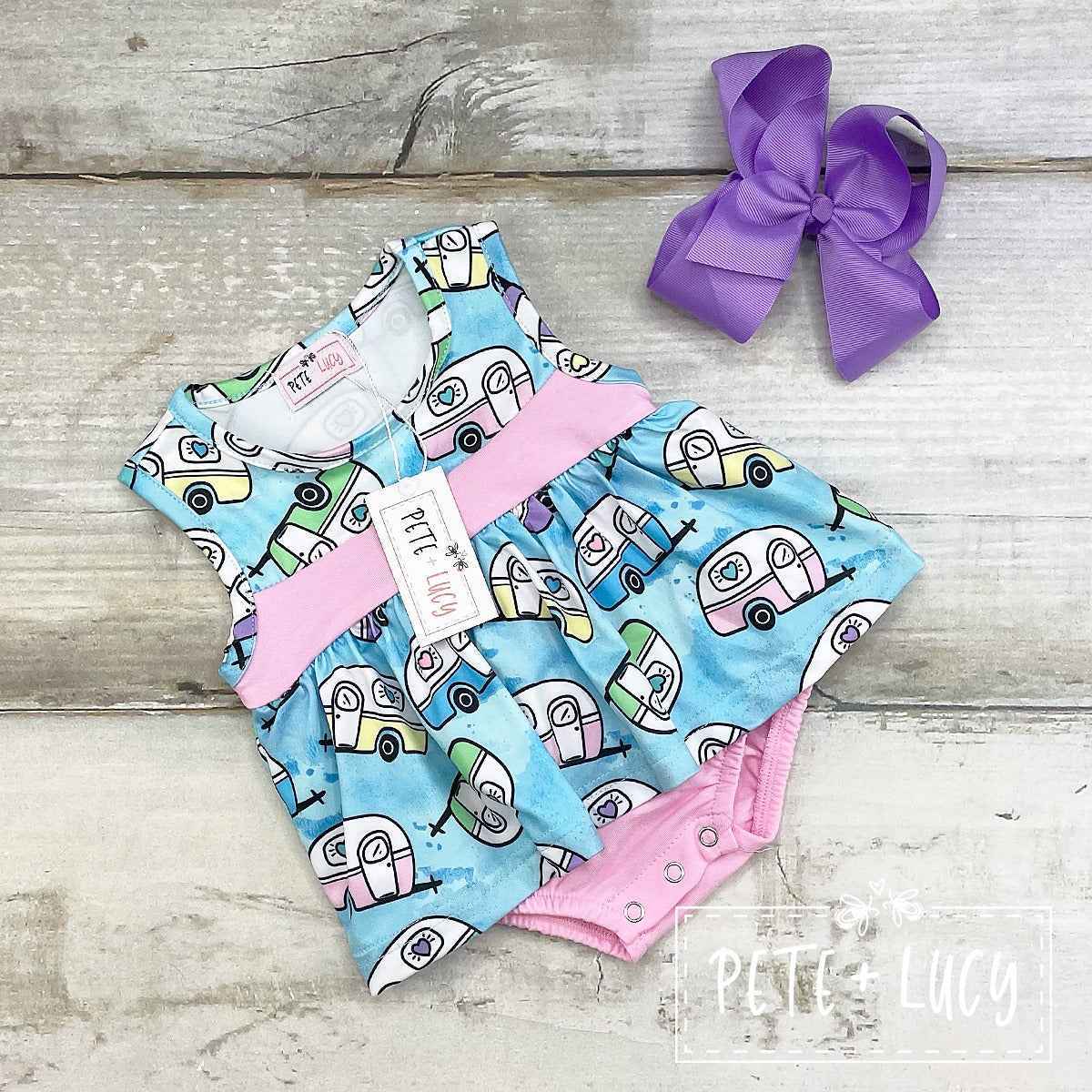 Glamping Romper