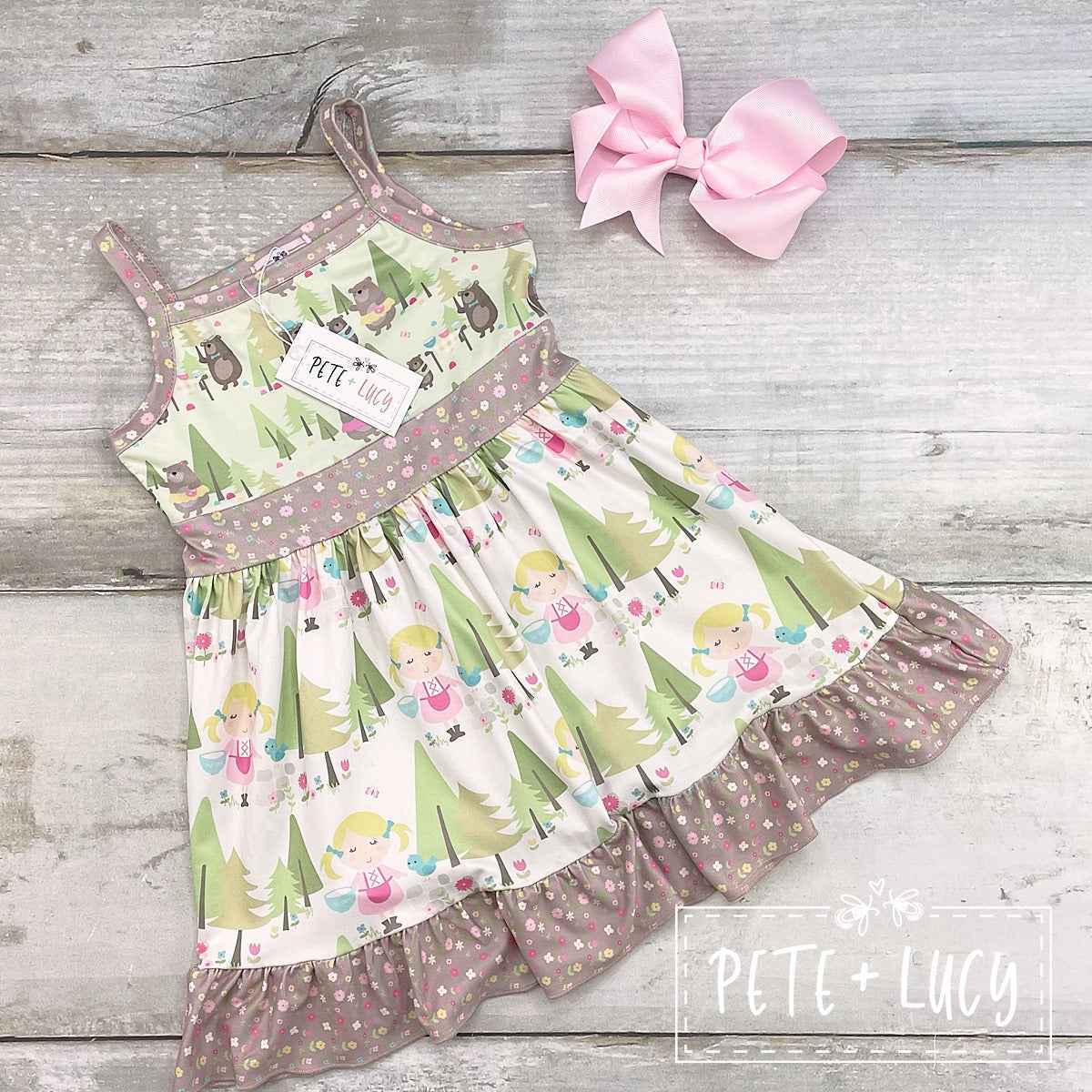 Goldilocks Short Sleeve Dress
