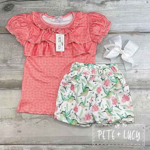 Hummingbird Short Set