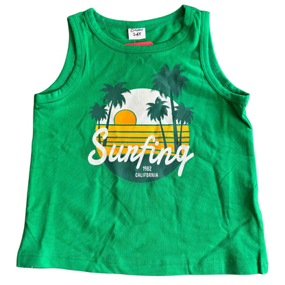 Boys 3 Piece tank tops surfing
