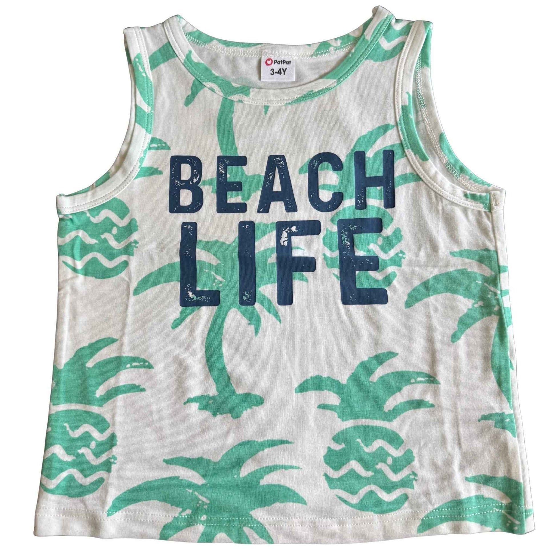 Boys 3 Piece tank tops surfing