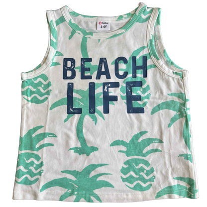 Boys 3 Piece tank tops surfing