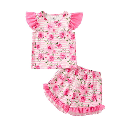 Pink Posies Loungewear Set