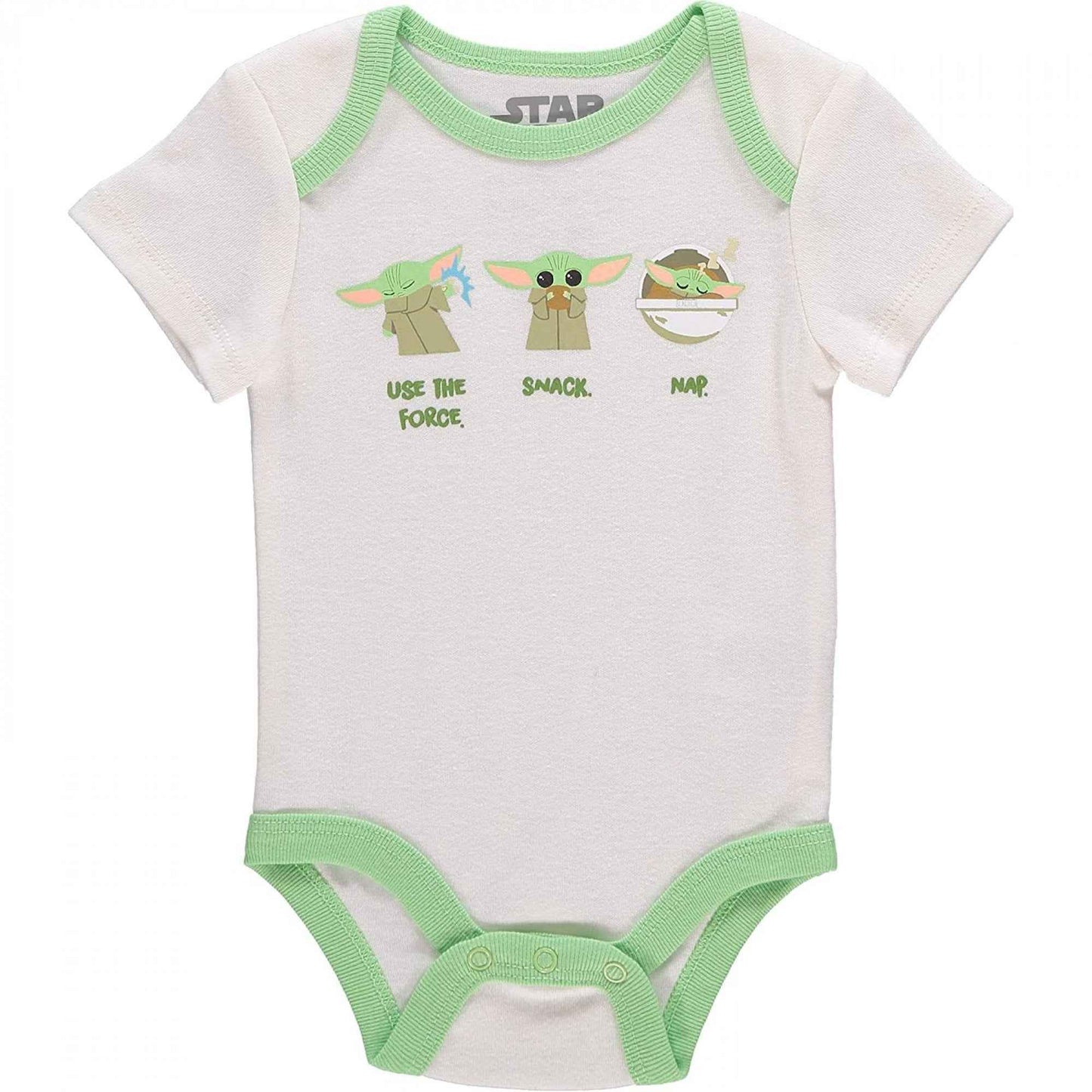 Baby Yoda Boys 3-Piece Short Set