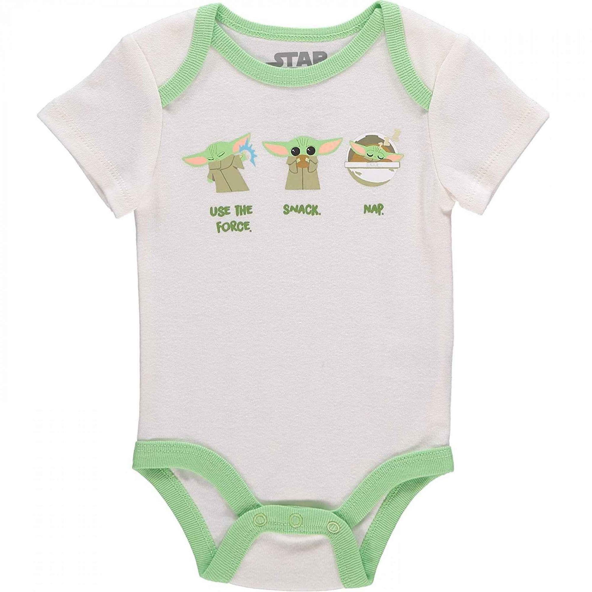 Baby Yoda Boys 3-Piece Short Set