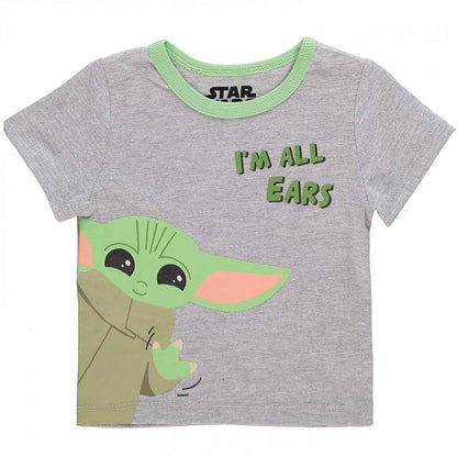 Baby Yoda Boys 3-Piece Short Set