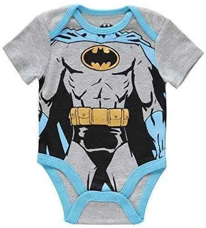 Batman Boys' 3-Pack Bodysuit Set