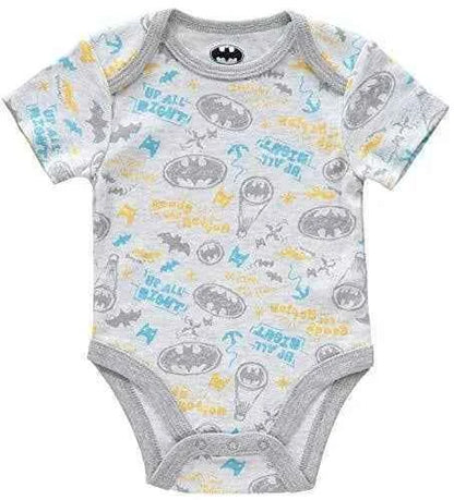 Batman Boys' 3-Pack Bodysuit Set