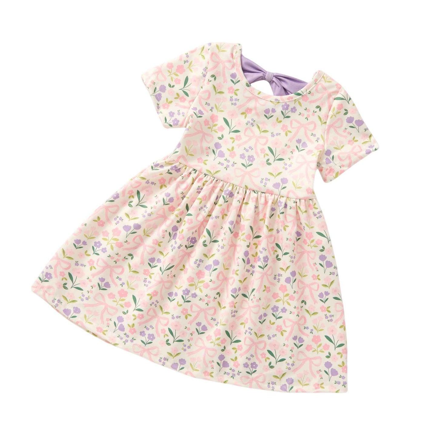 Blushing Bows Girl Dress