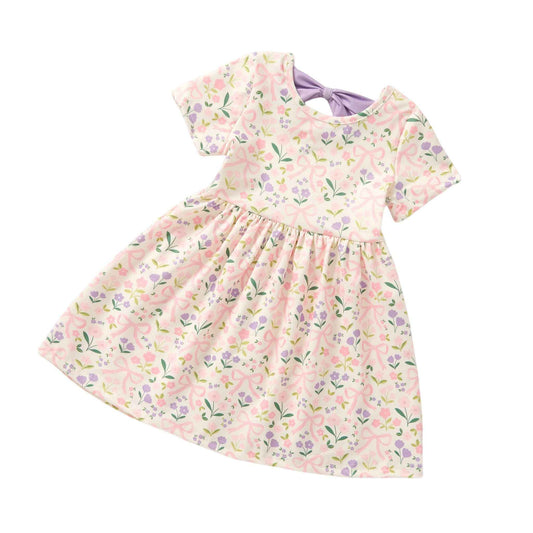 Blushing Bows Girl Dress