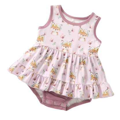 Fox Glove Infant Romper