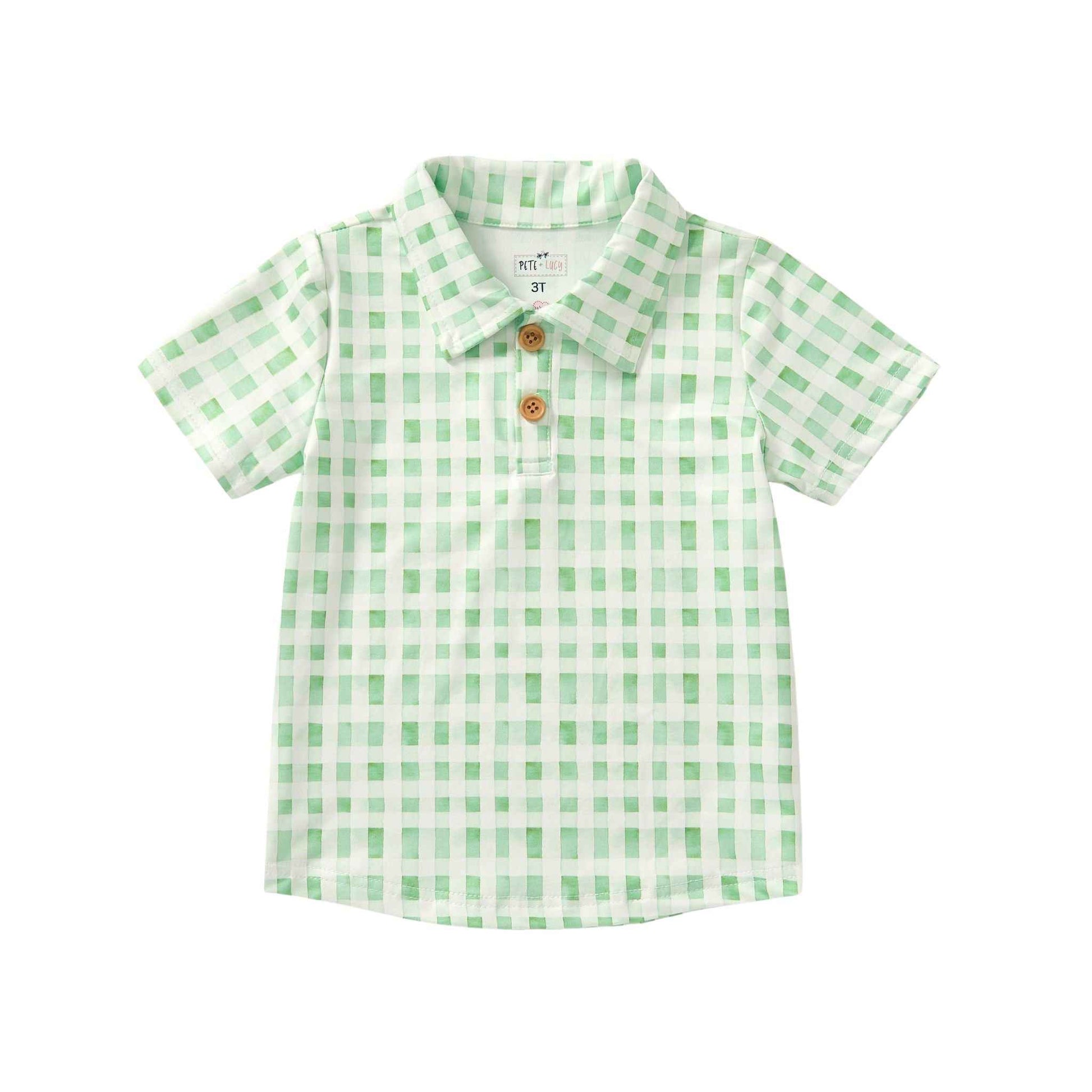 Spring Garden Boy's Shirt